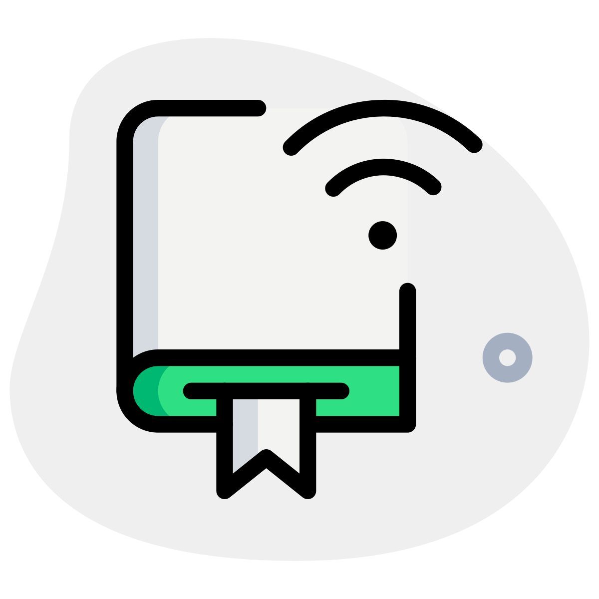 book wifi icon
