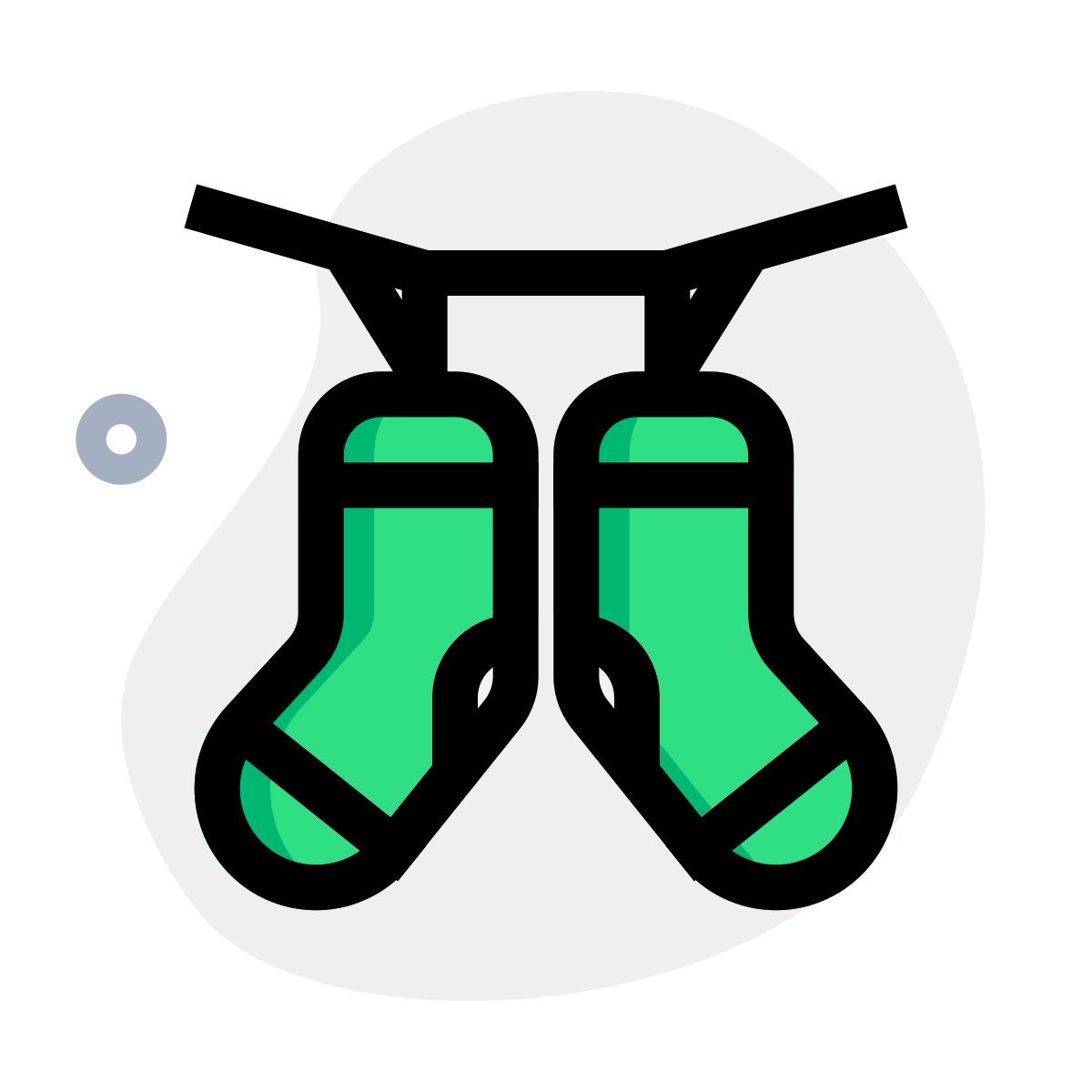 asciugatura dei calzini icon