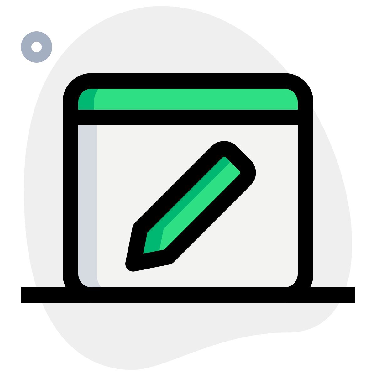 edit webpage icon