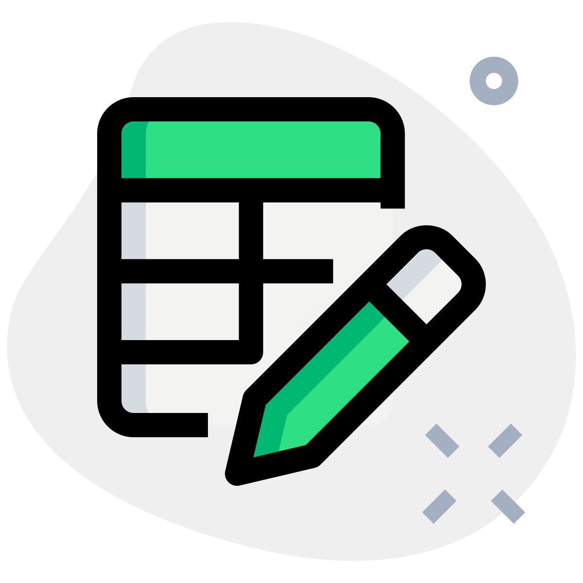 modifier le tableau icon