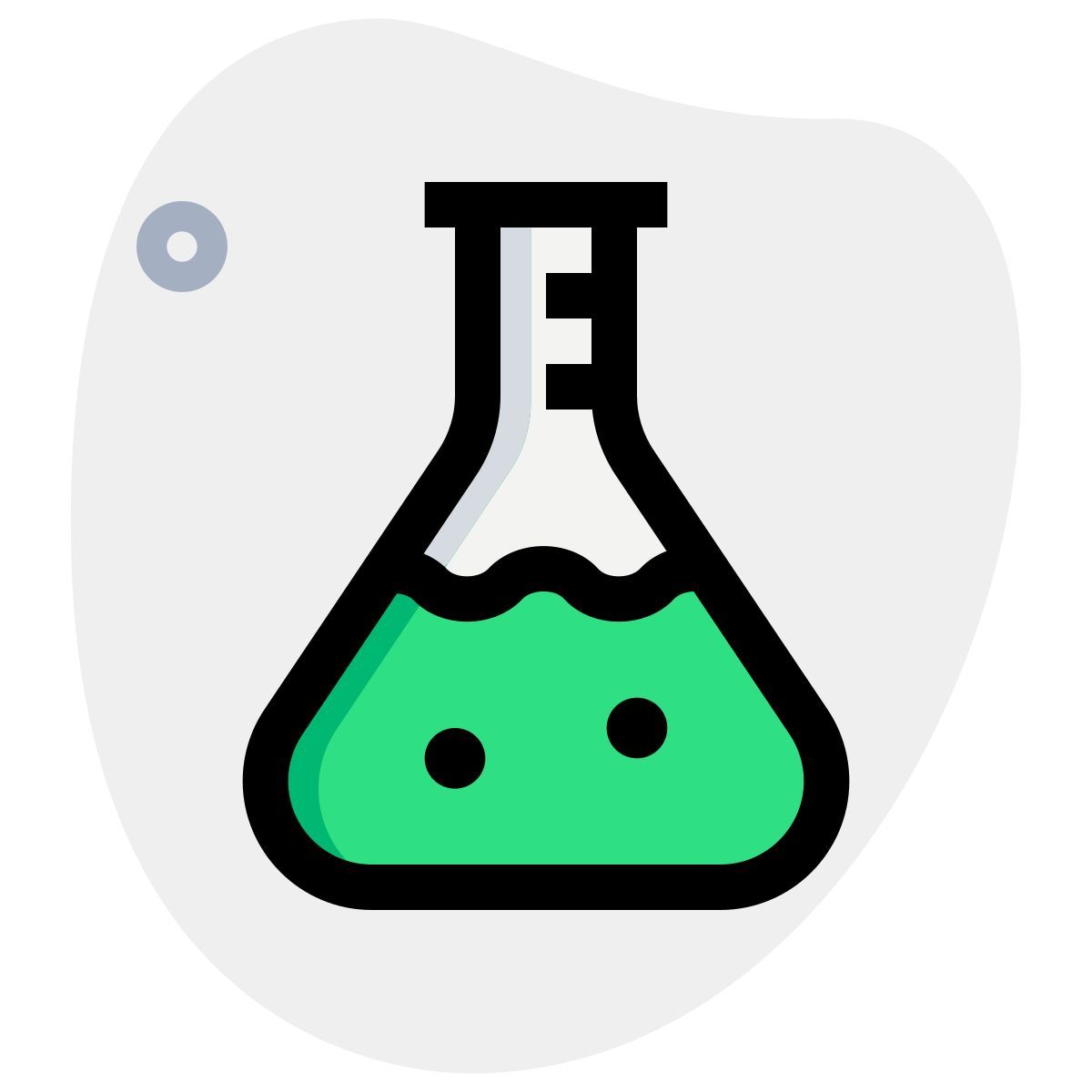 erlenmeyer test flask icon