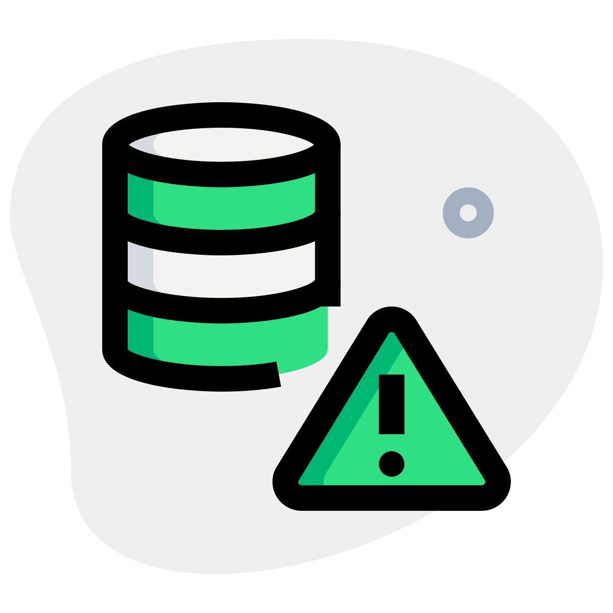 database alert icon