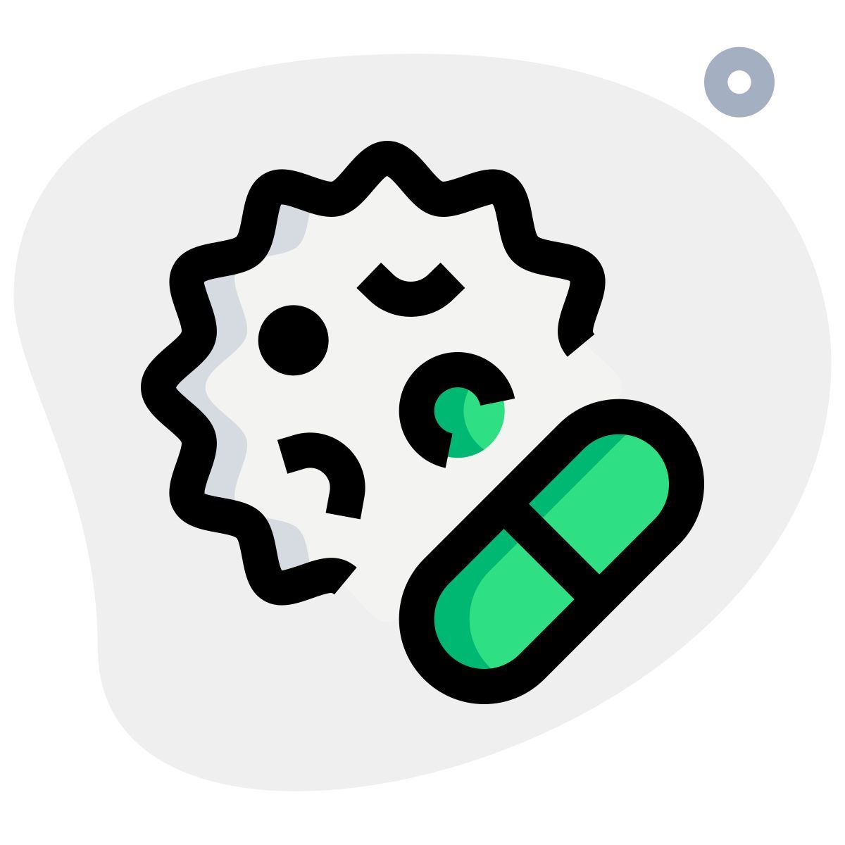 medicamento contra el coronavirus icon