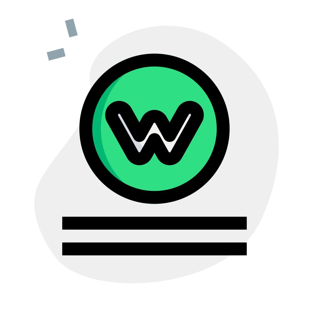 extra gentle professional wet cleaning icon