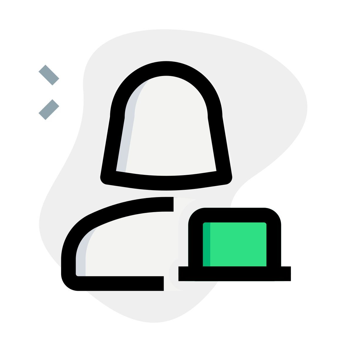 노트북 사용자 icon