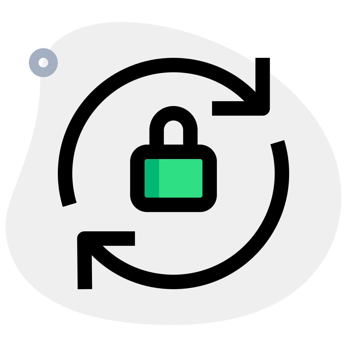 lock sync icon