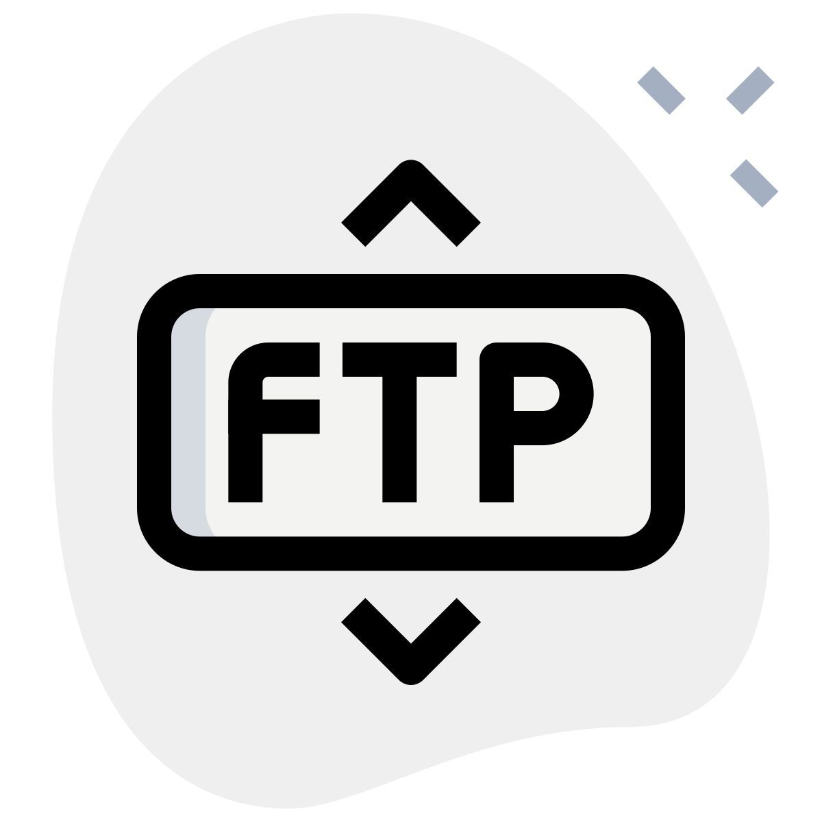 ftp haut bas icon