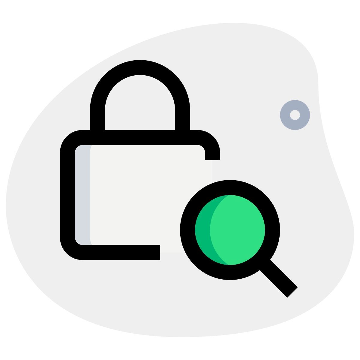 find lock icon