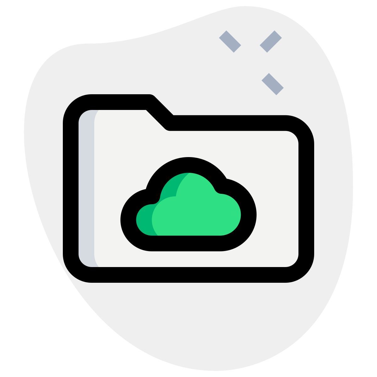 クラウドフォルダ icon
