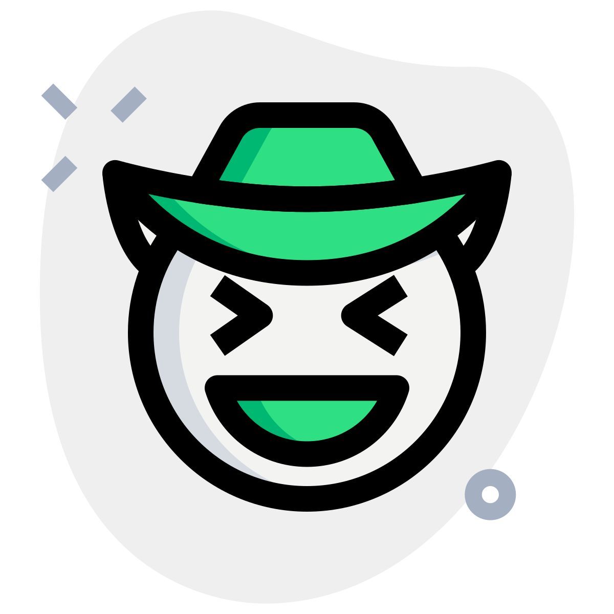 웃는 카우보이 icon