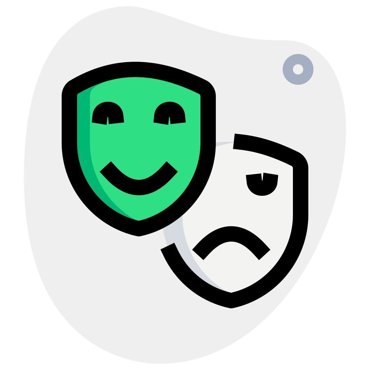 theater masks icon