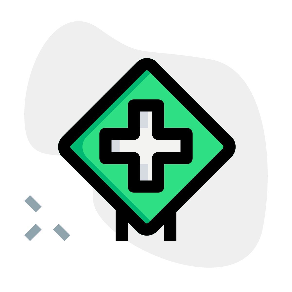 cartello dell'ospedale icon