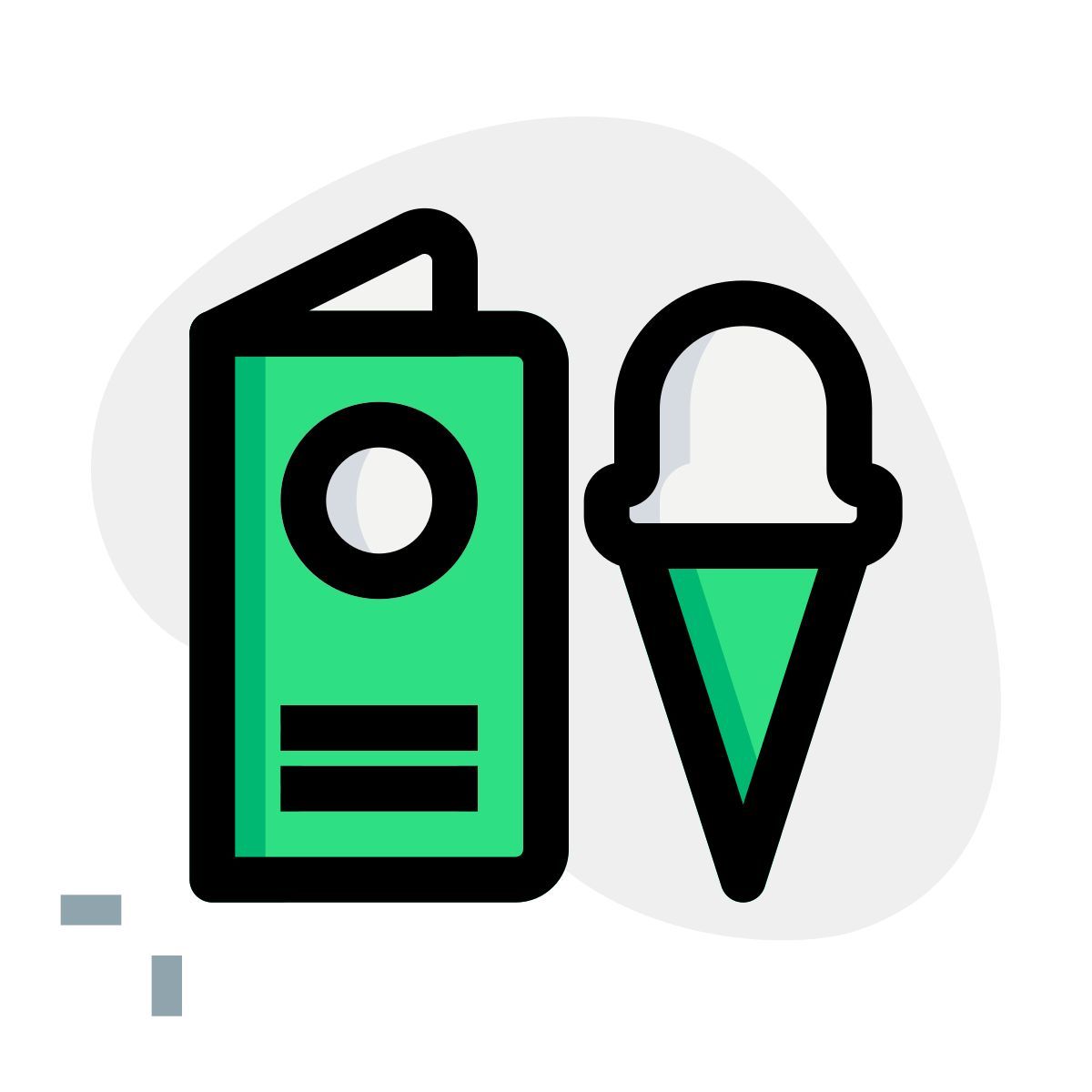 menù del gelato icon