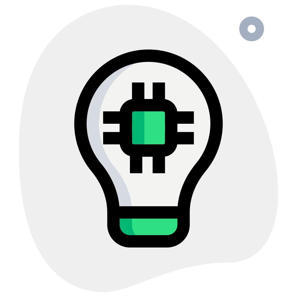 microprocessor idea icon