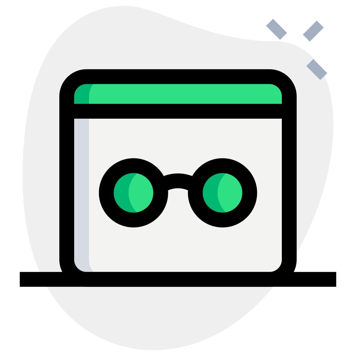 modalità di navigazione in incognito icon