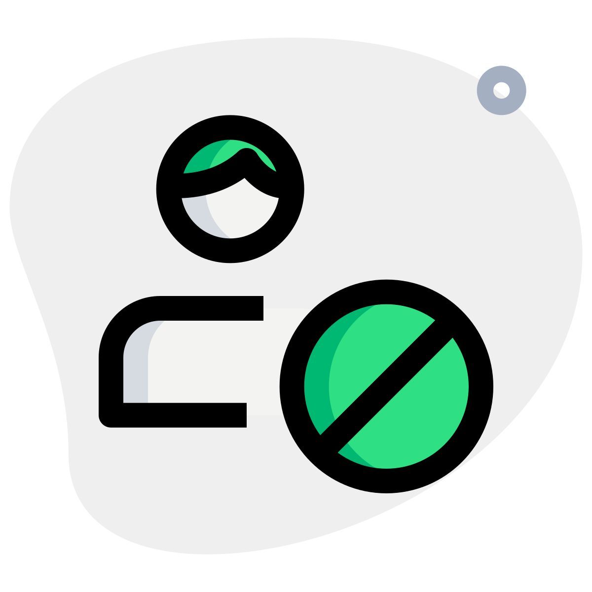 candidato rechazado icon