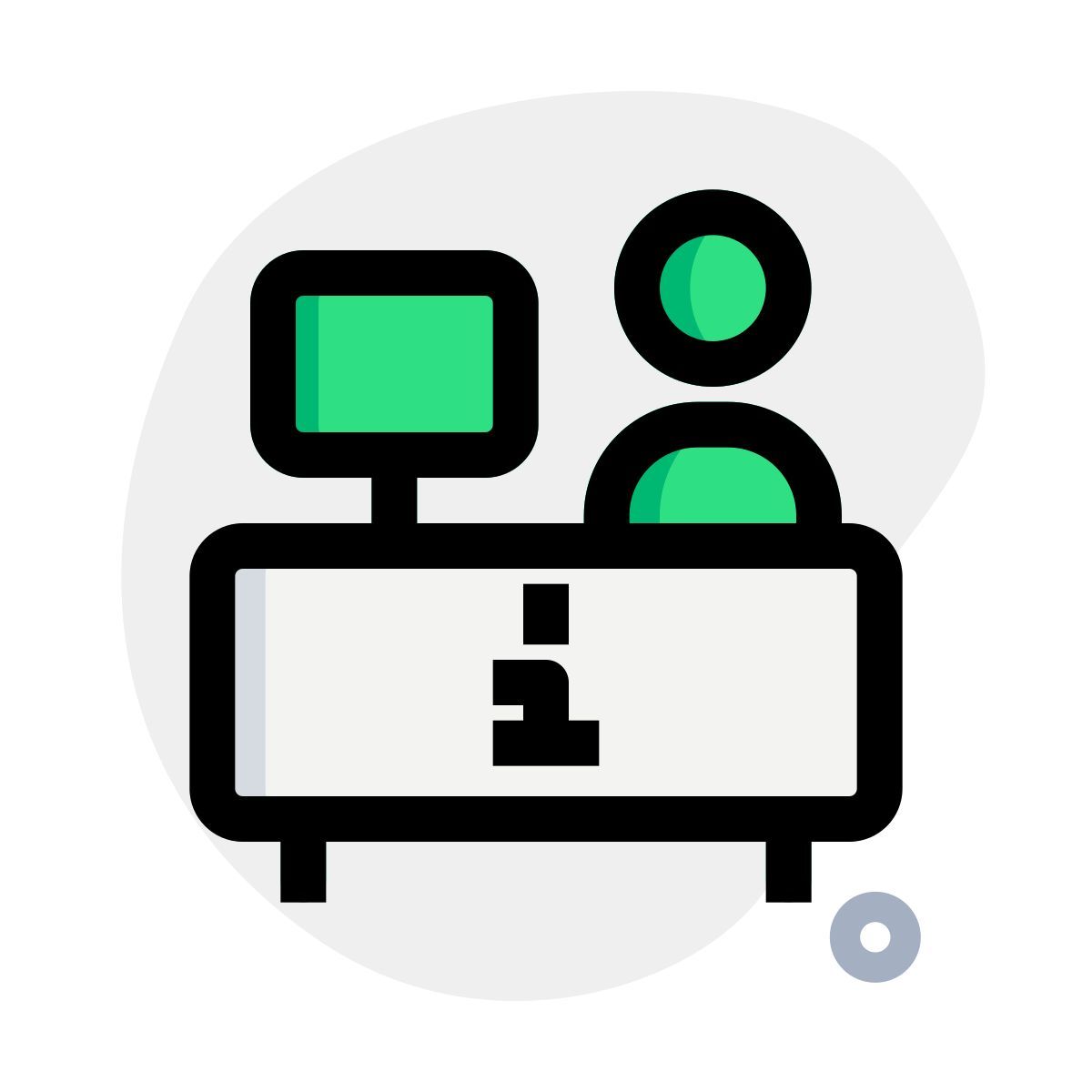 balcão de informações icon