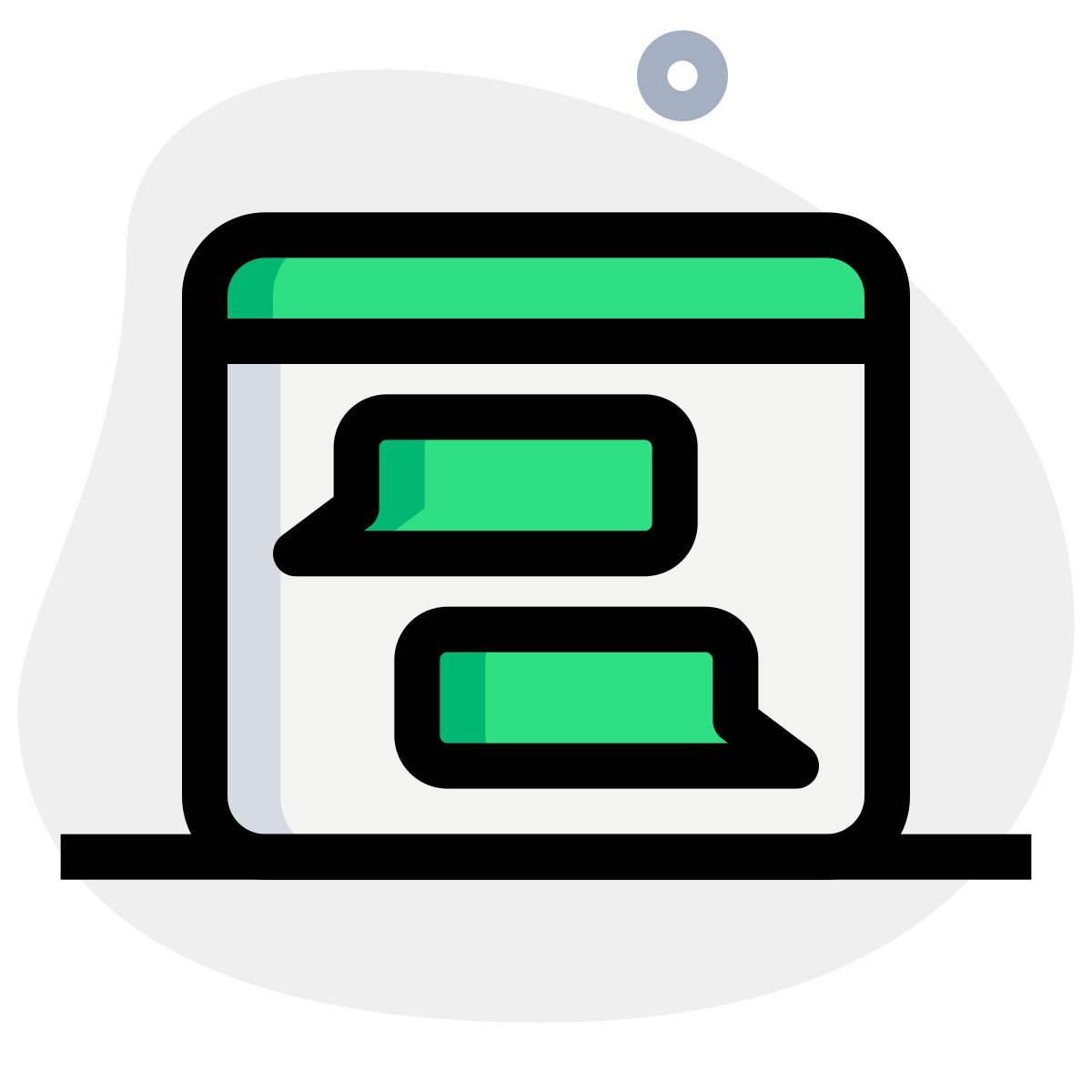 chat en línea icon