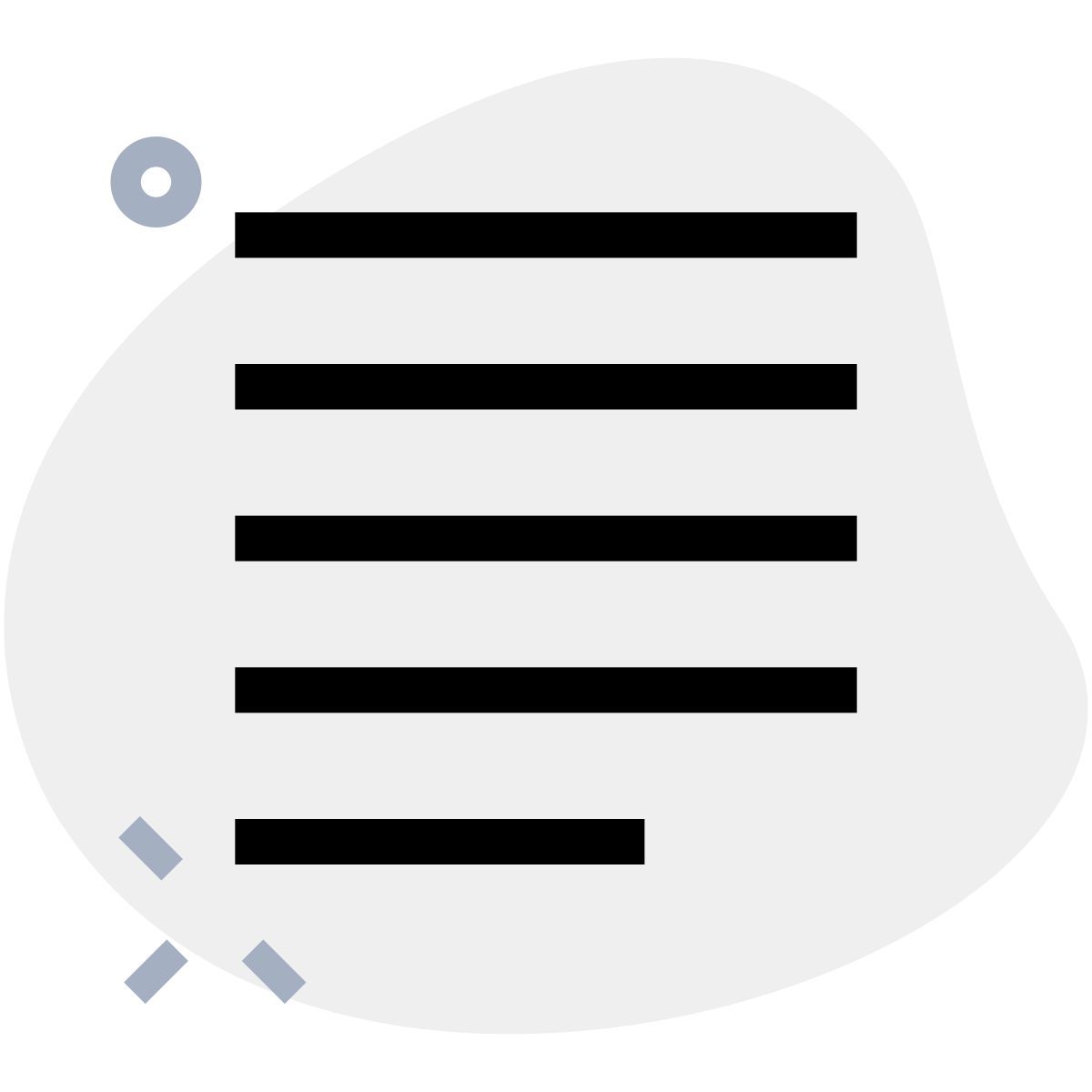 justify left alignment paragraph setting text layout position format icon
