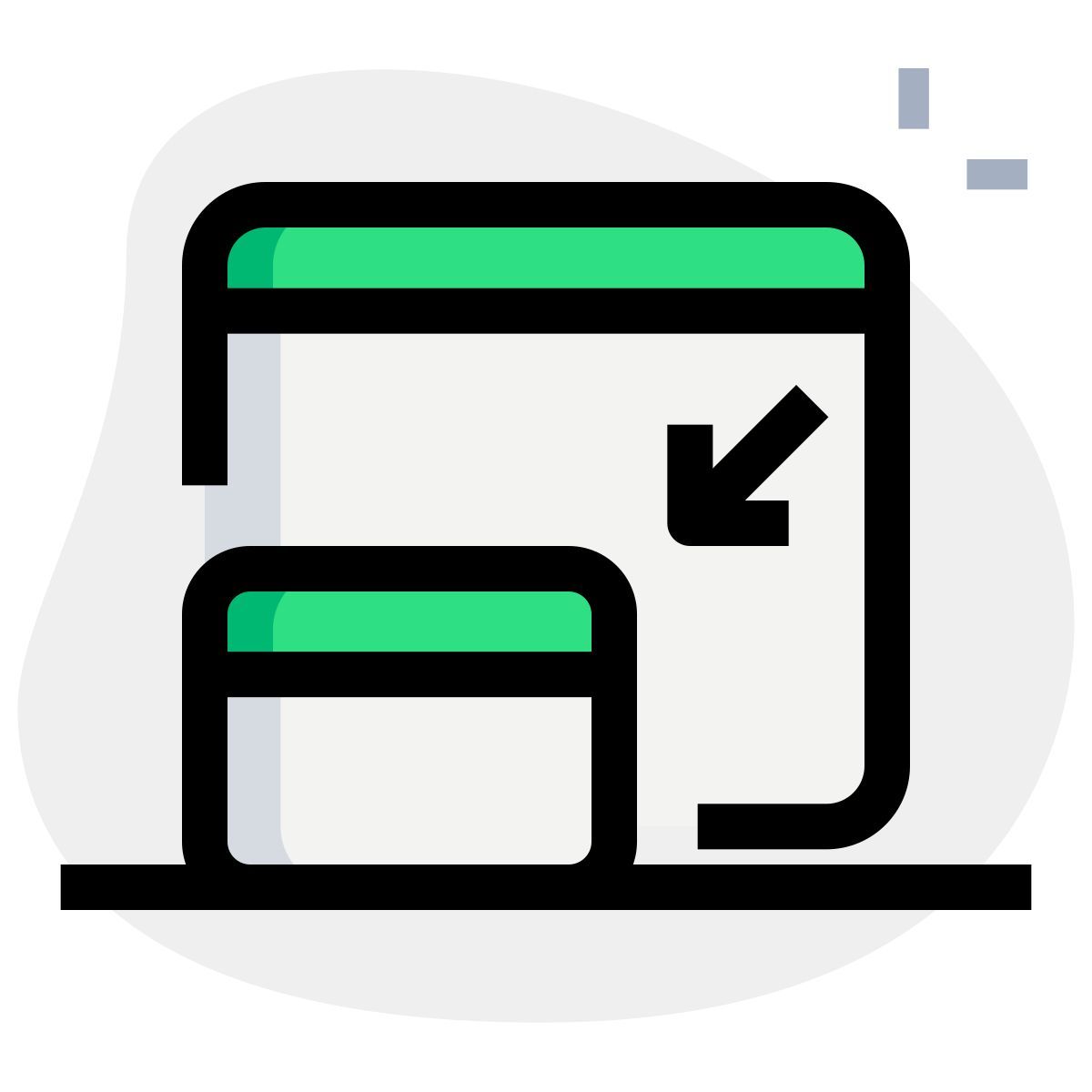 minimize window icon