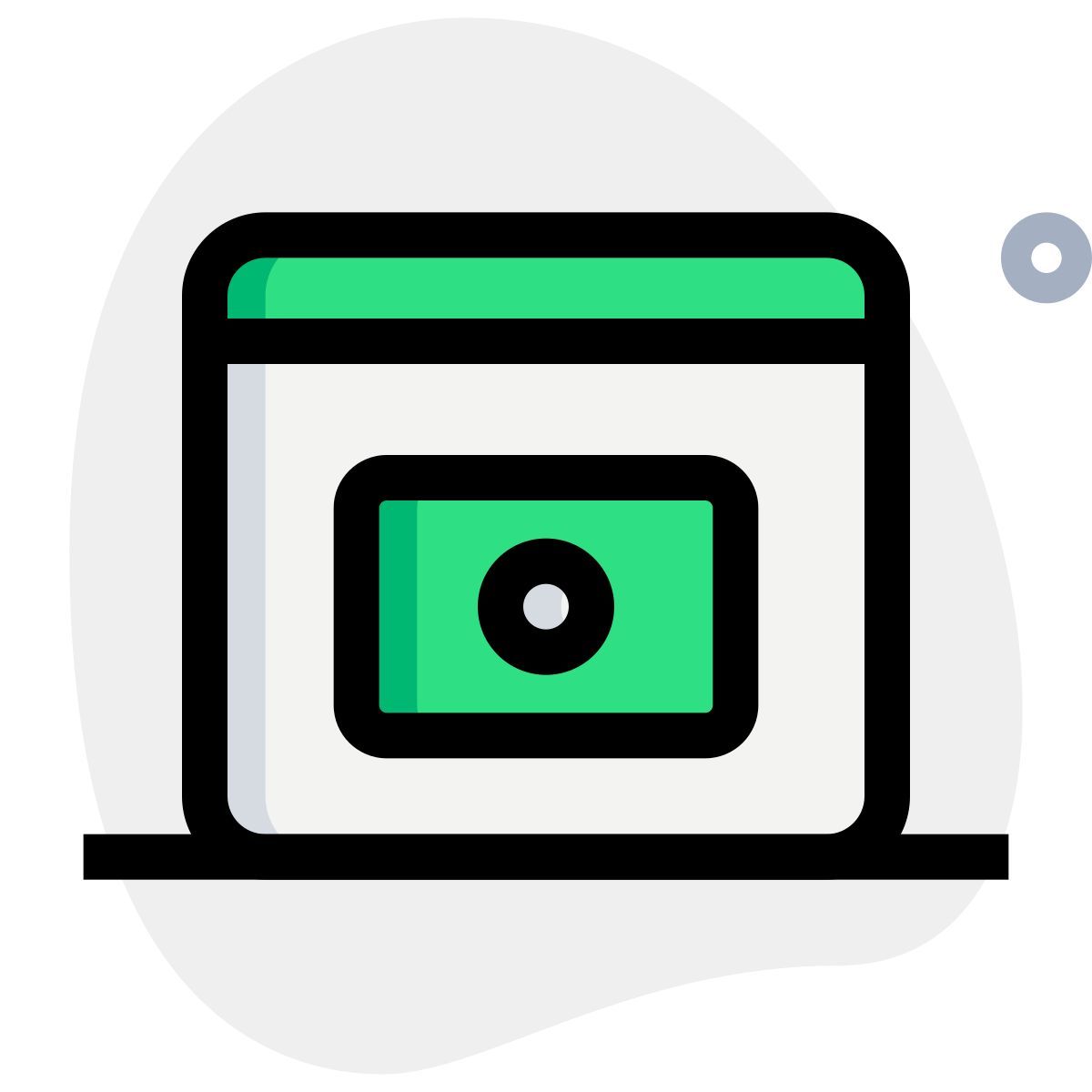 banco on line icon