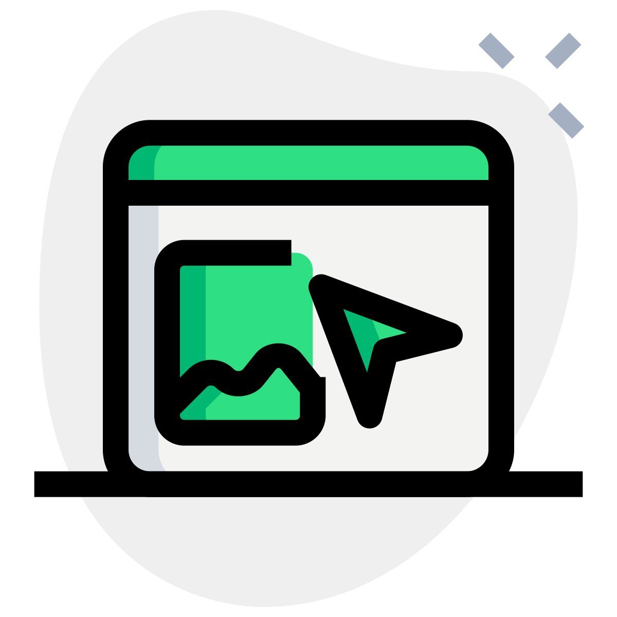 이미지 클릭 icon