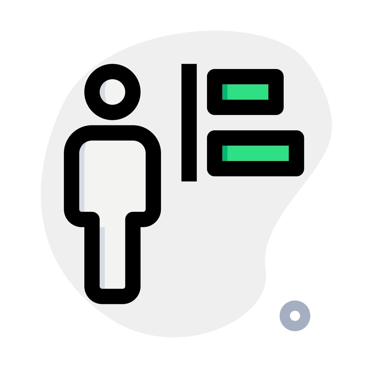 Allineamento a sinistra icon