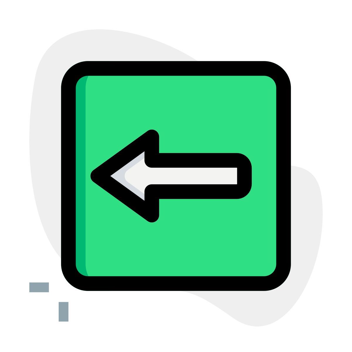 seta para a esquerda icon