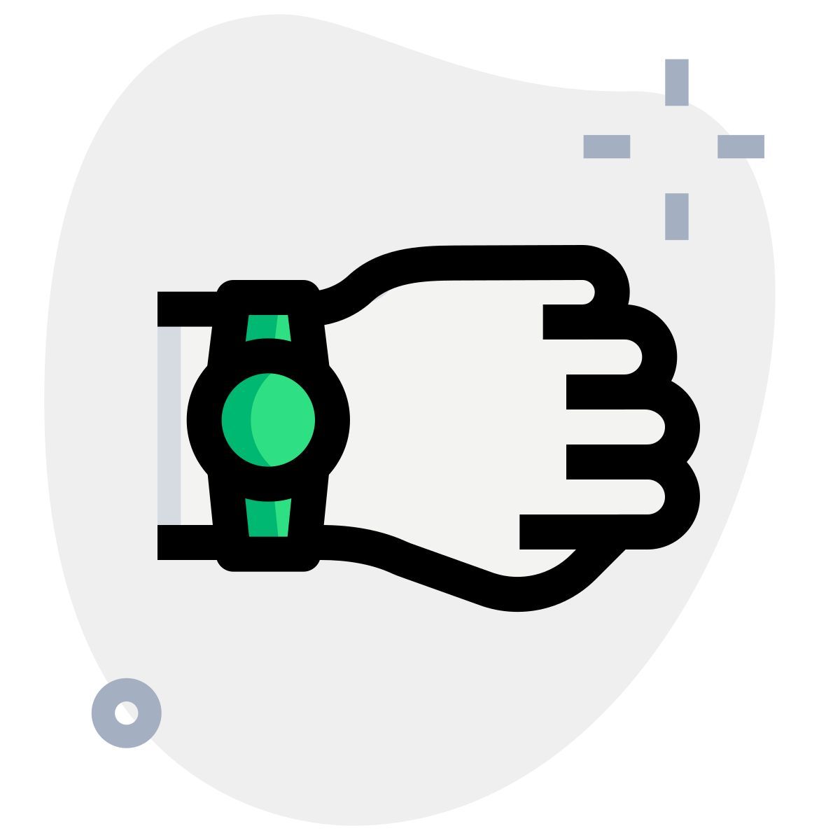 手首に装着するスマートウォッチ icon