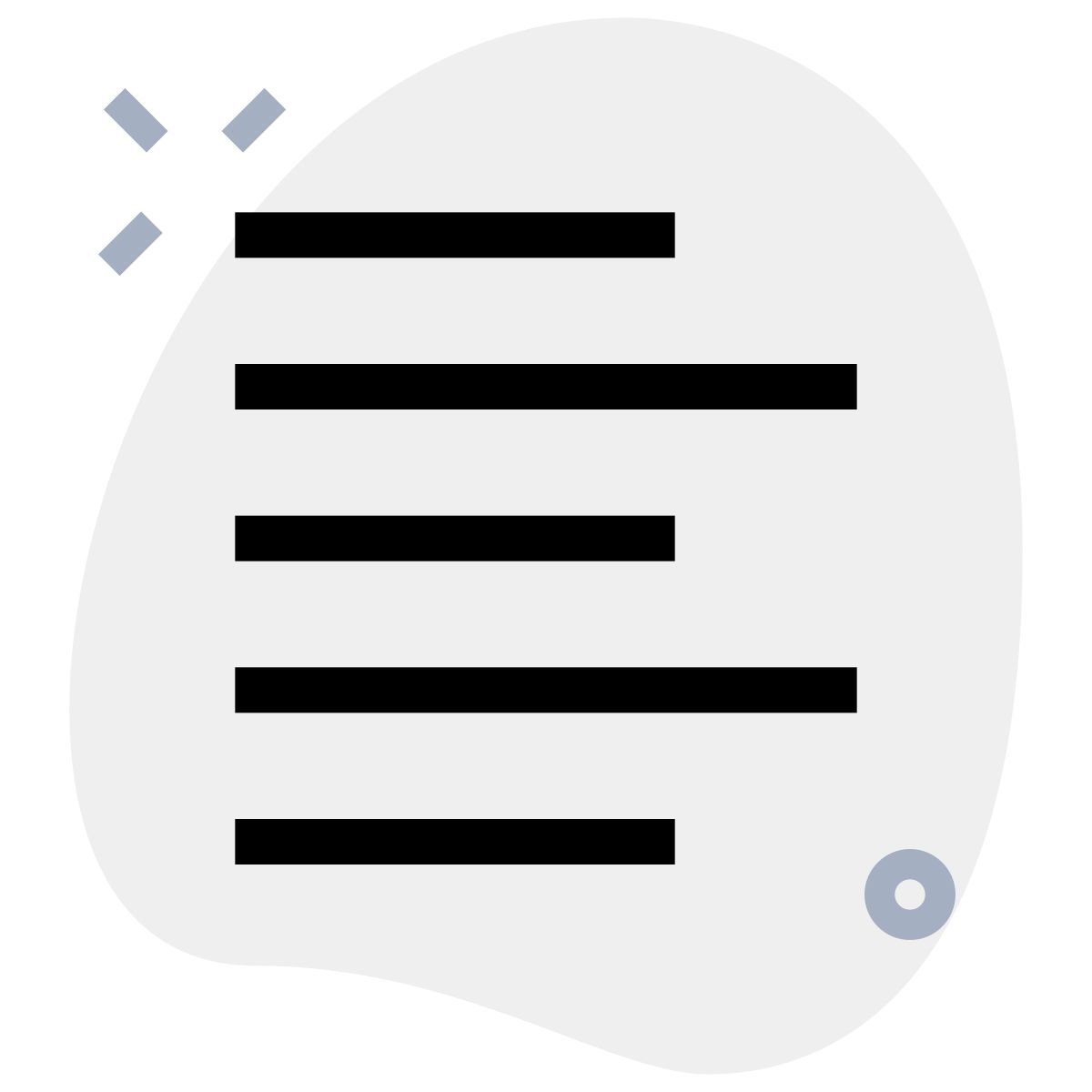 left line alignment page setup text paragraph position setting format button icon