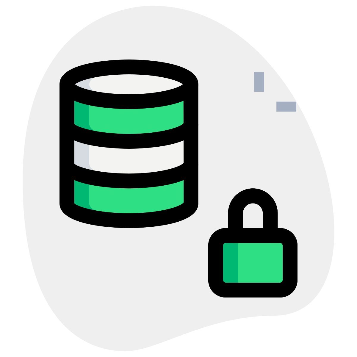 database sicuro icon