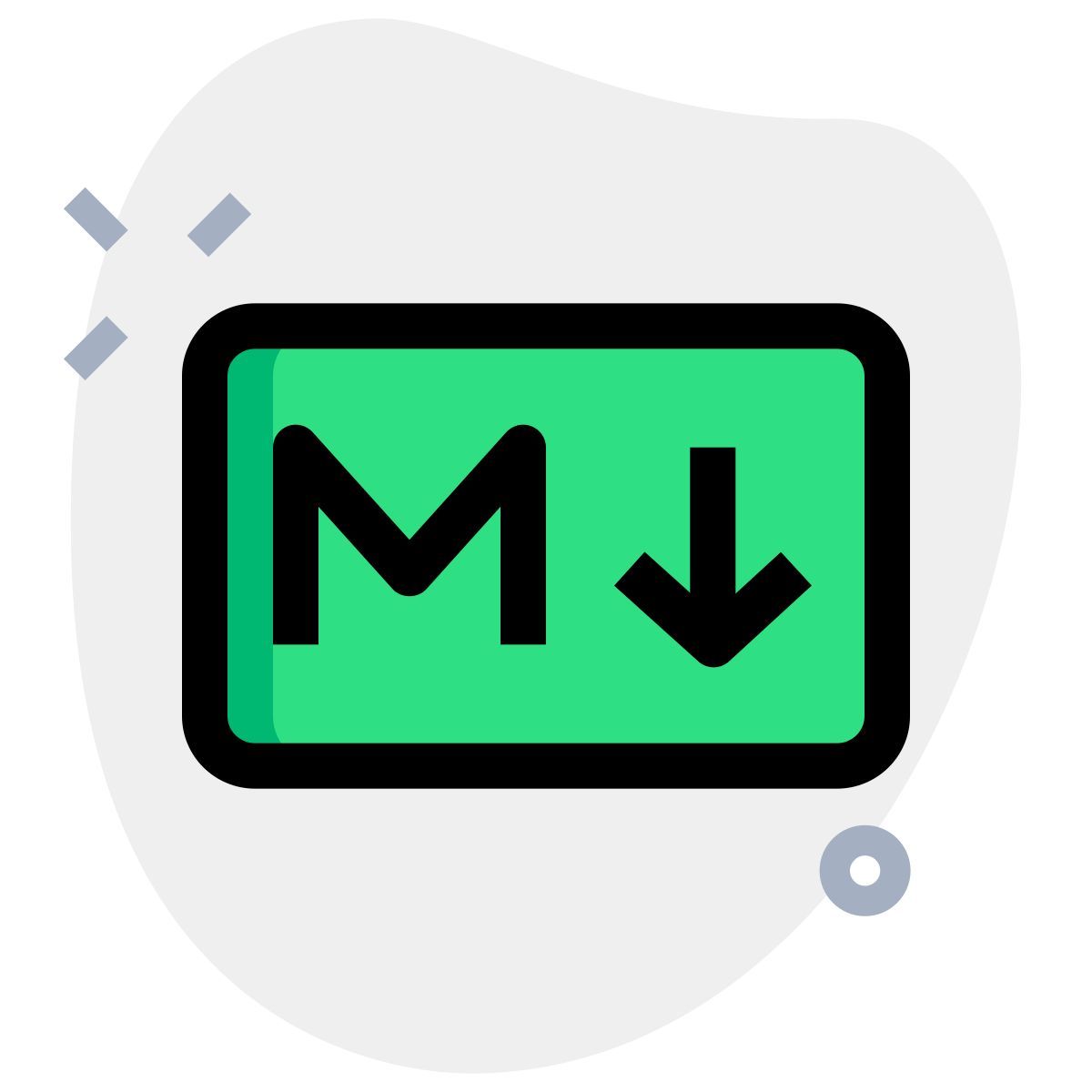 markdown icon