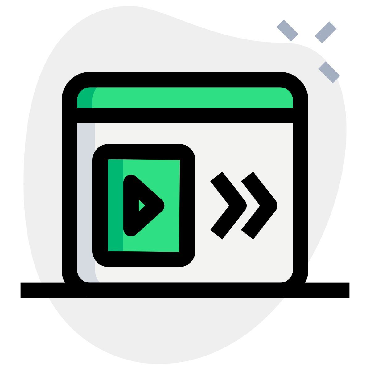 온라인 미디어 플레이어 icon