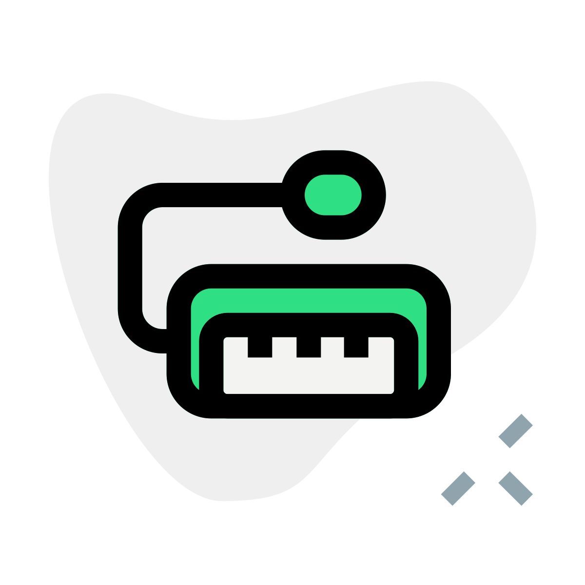 externes mikrofon angeschlossenes melodica musikinstrument gespielt in einem konzert instrument green tal revivo icon