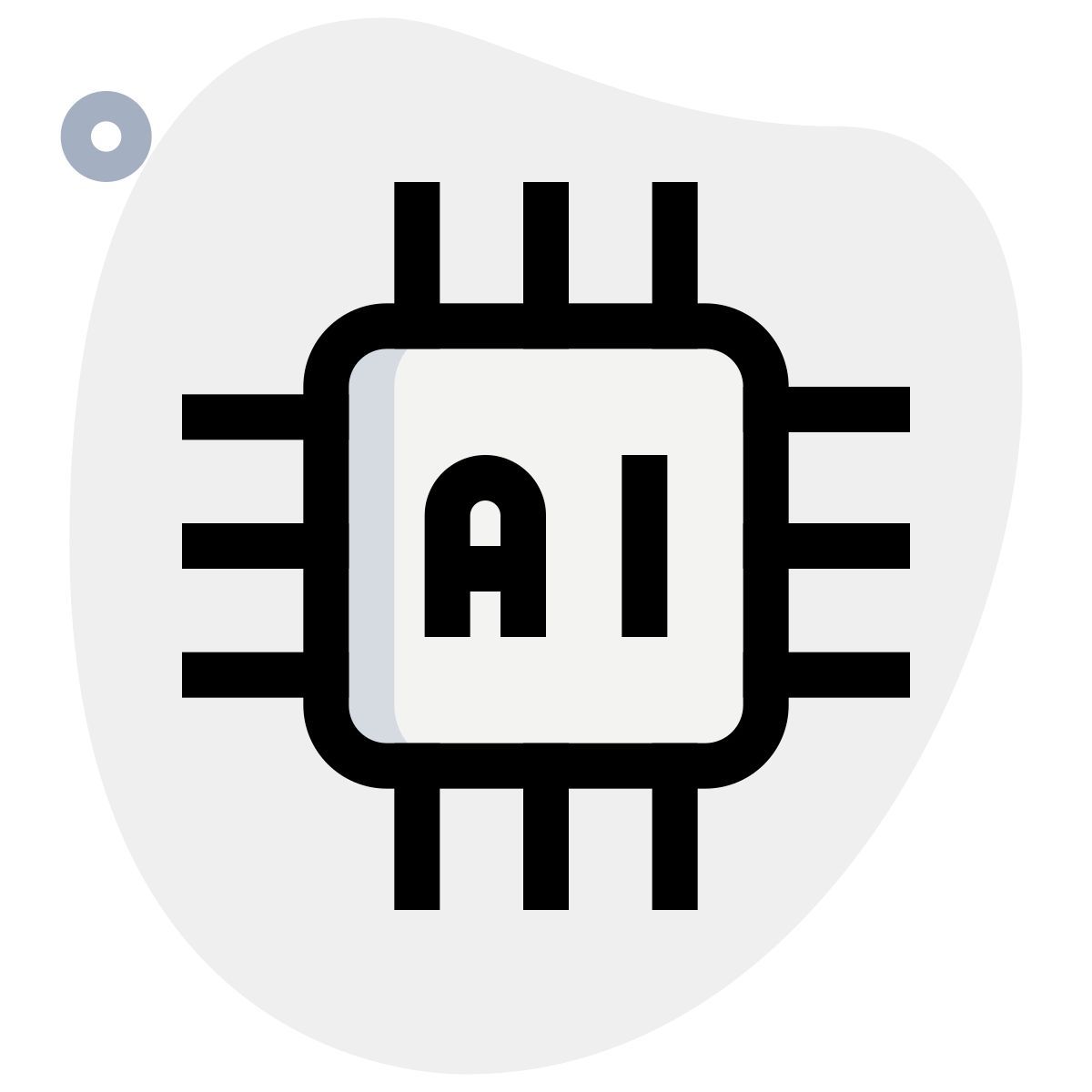ai microprocessor icon
