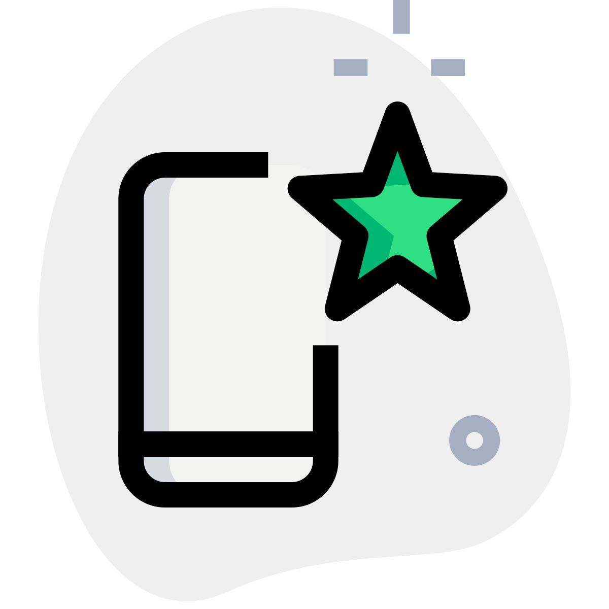 starred phone icon