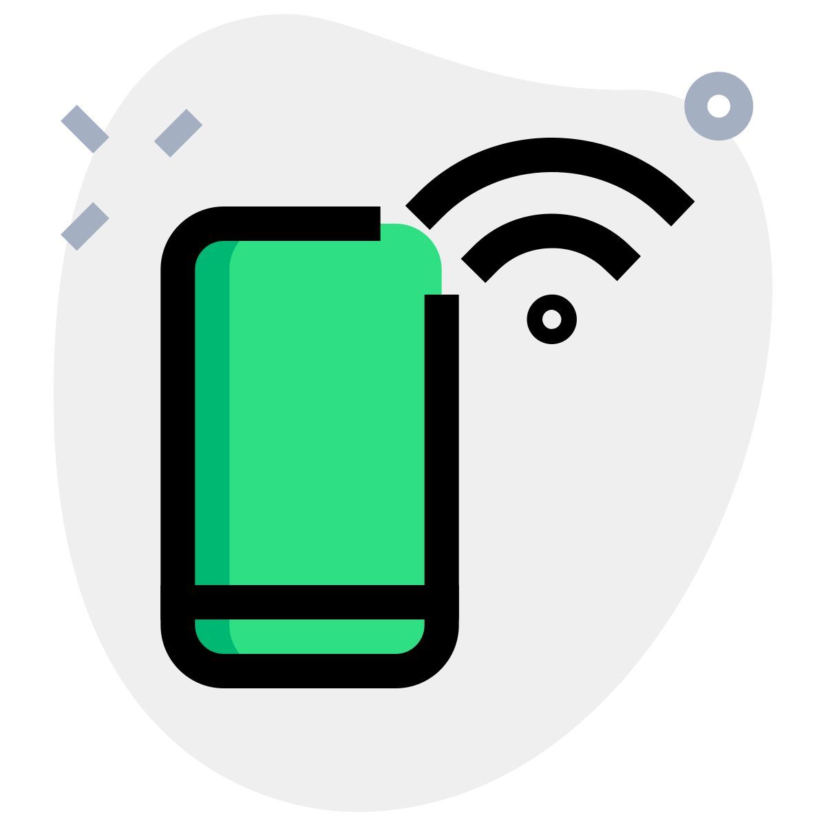 wlan telefon icon