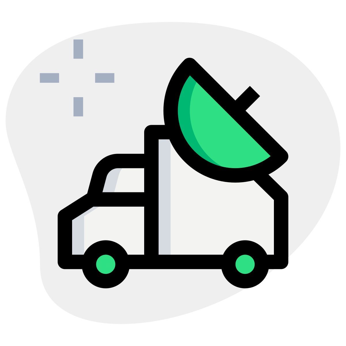 camion satellitare icon