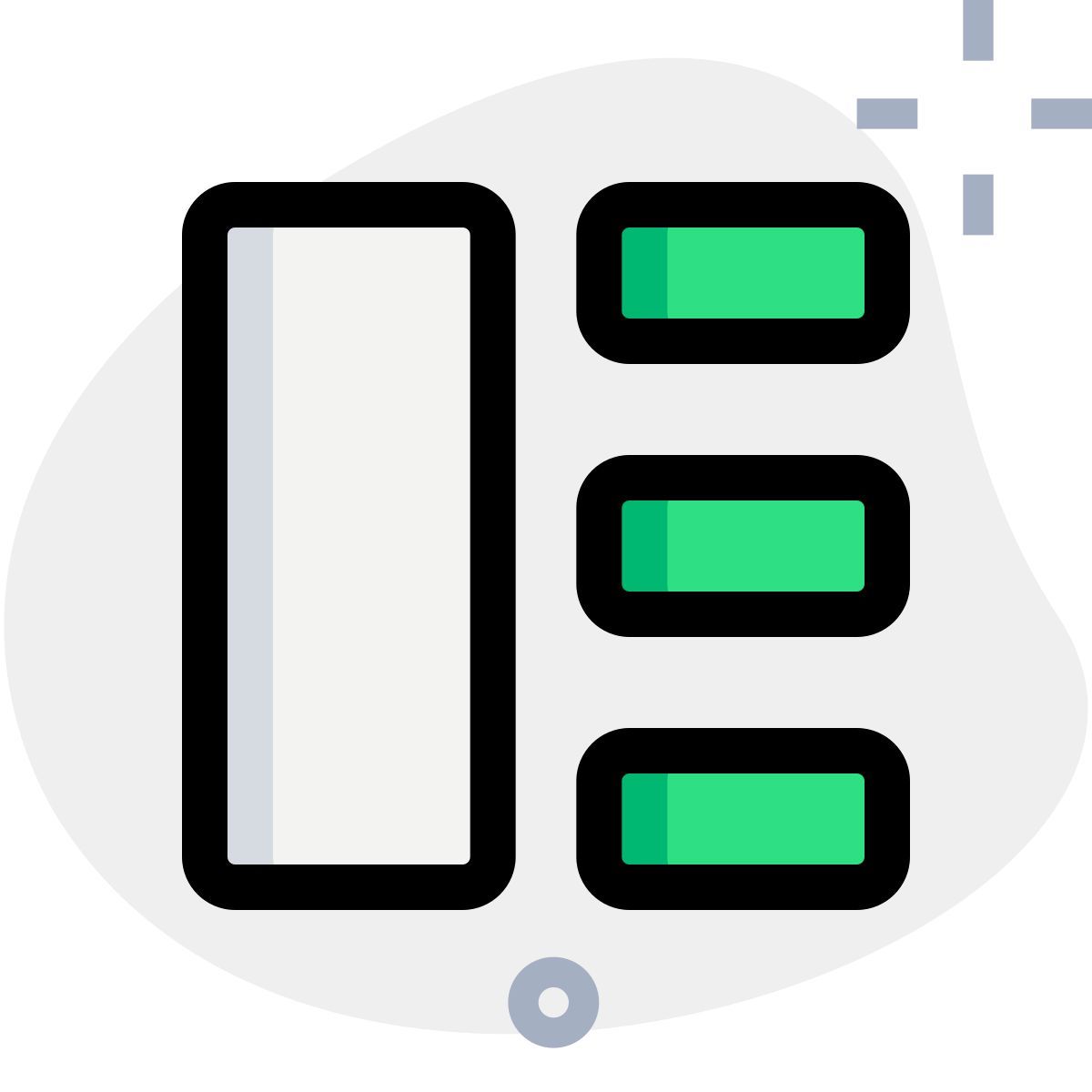 수직 레이아웃 icon