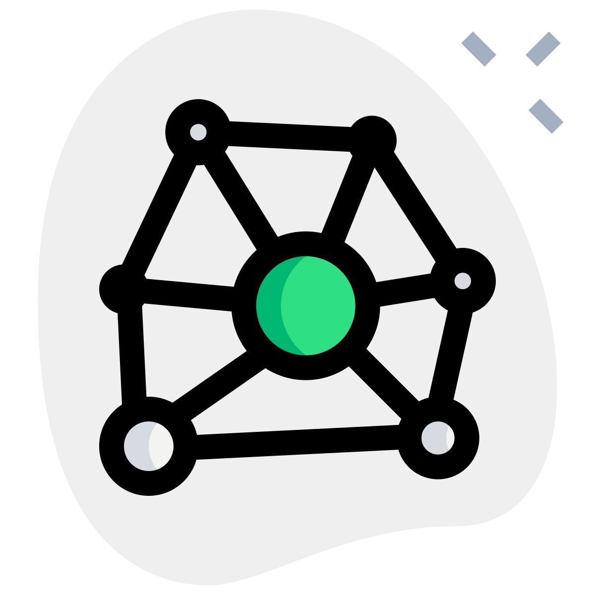Réseau neuronal icon
