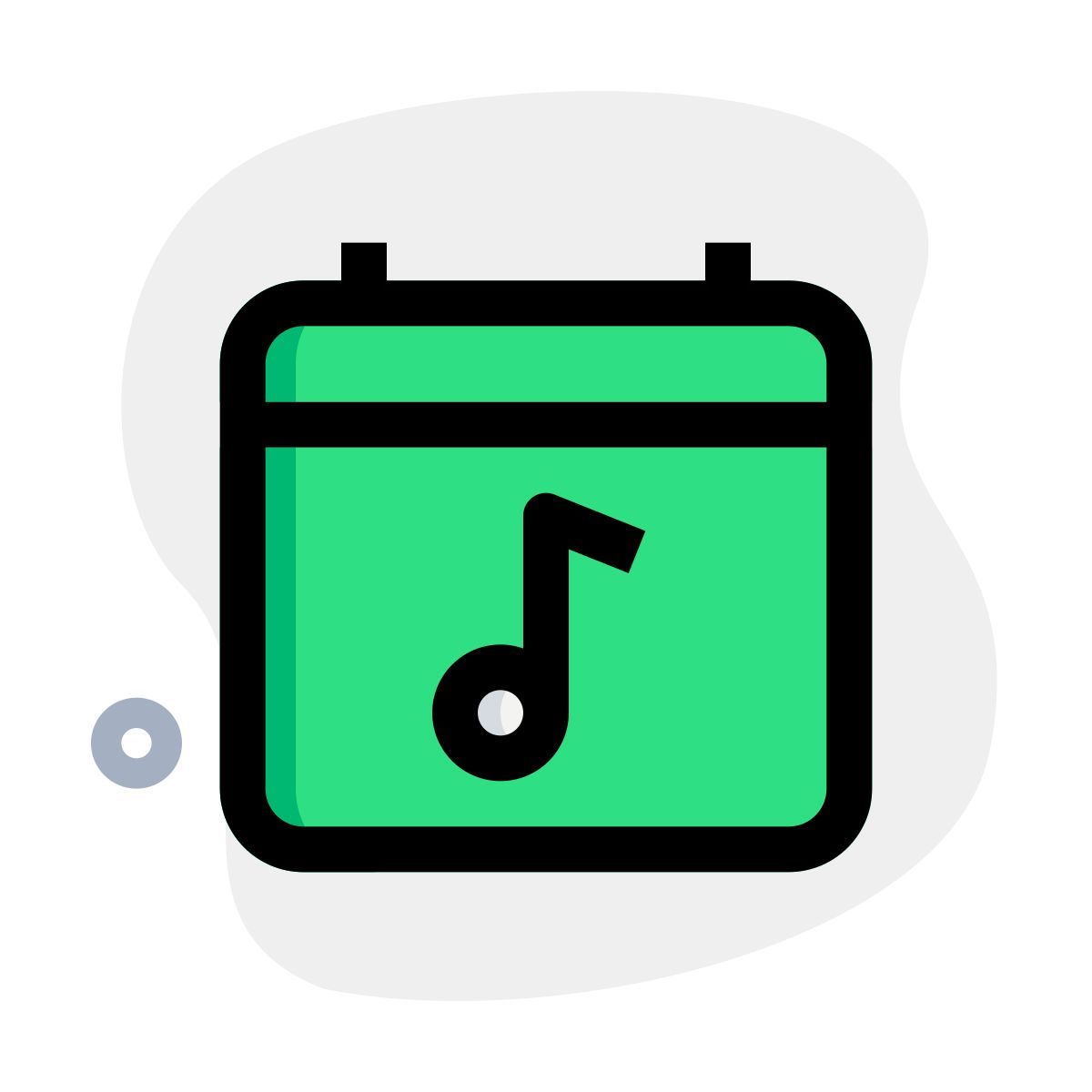 music calendar icon