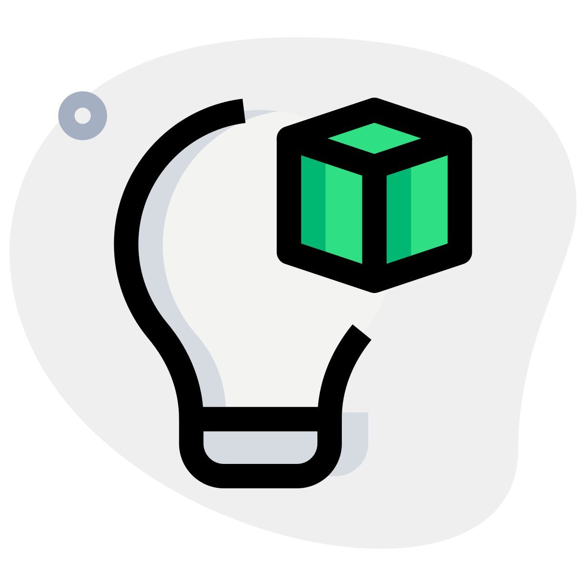 3d printing idea icon