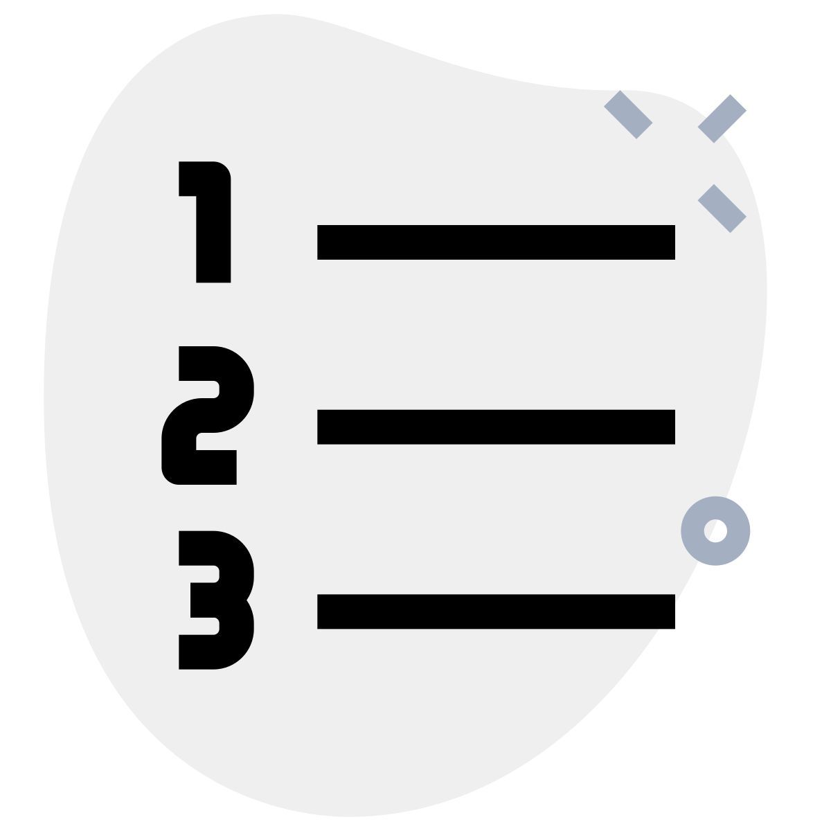 numbered list icon