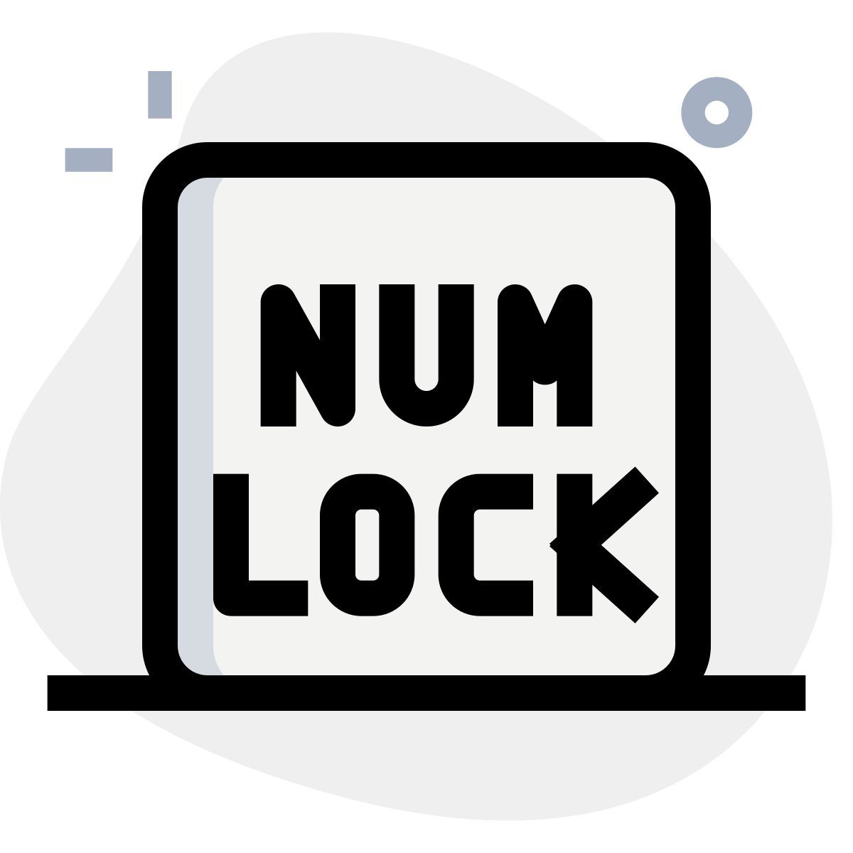 num lock icon