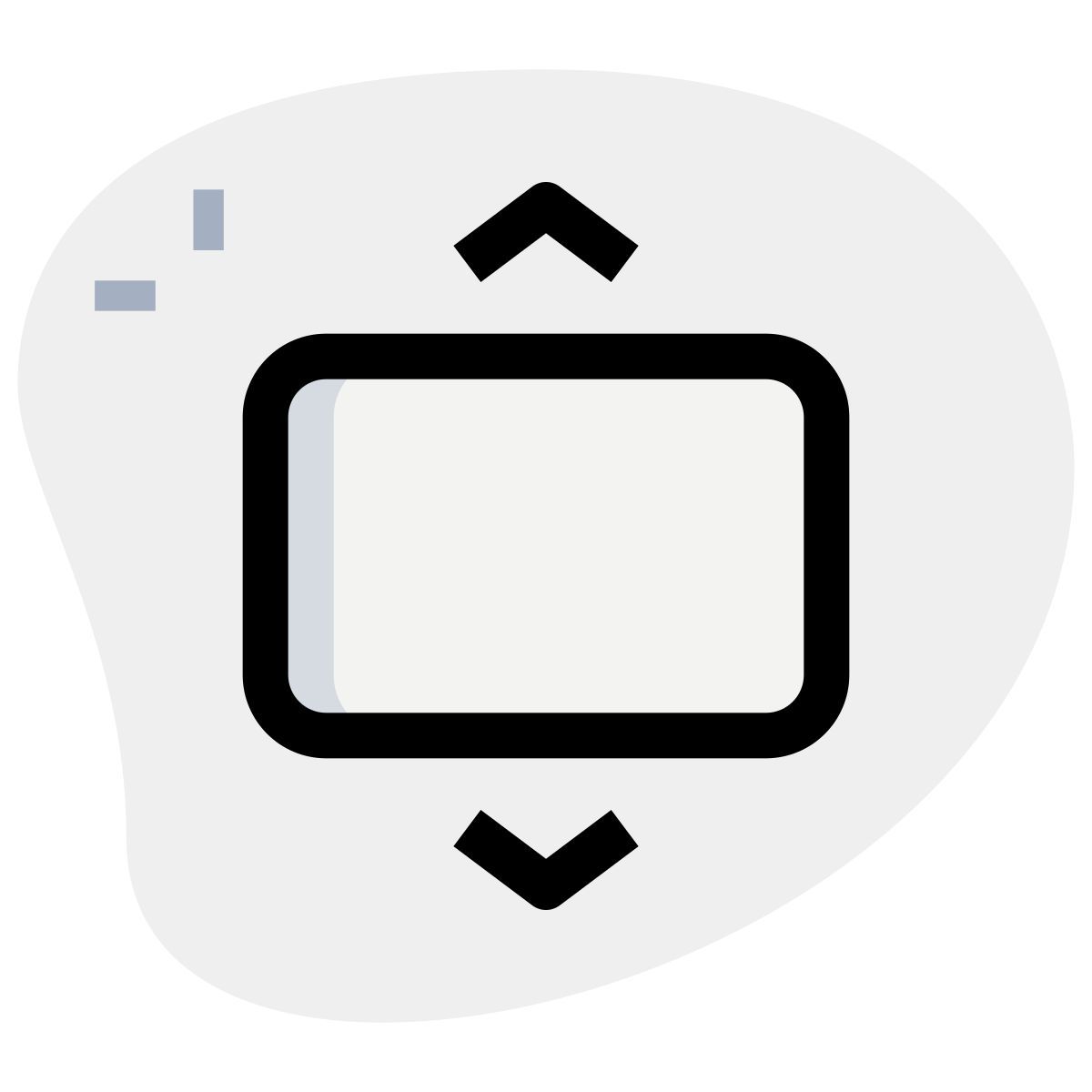 vertikaler schieberegler icon