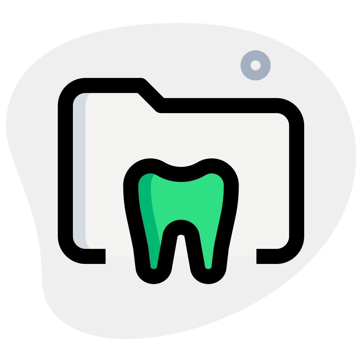 dental records folder icon