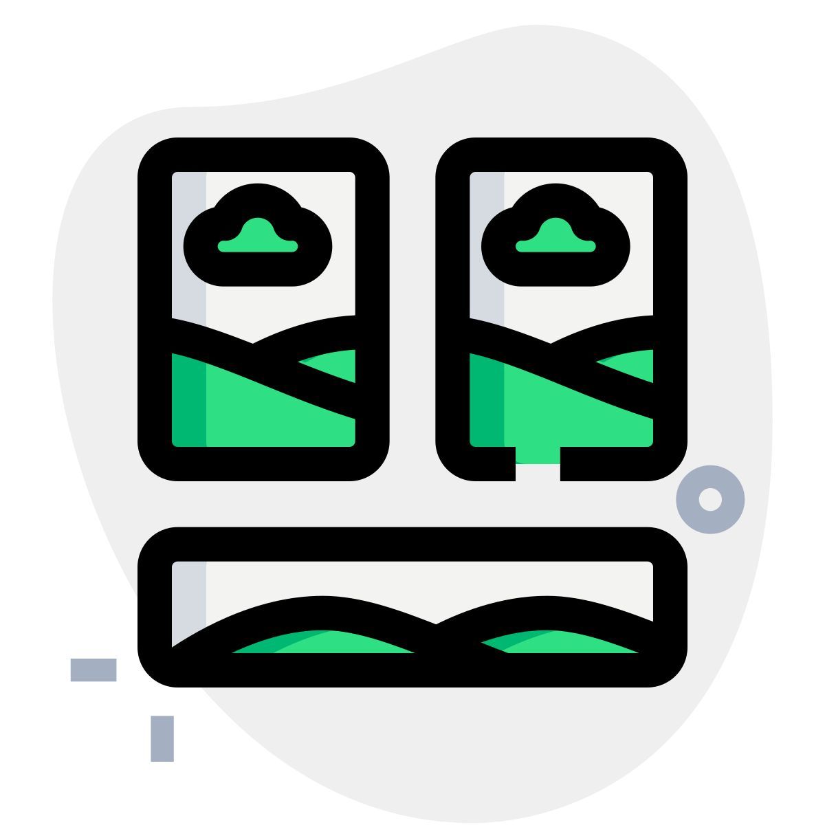 이미지 레이아웃 그리드 icon