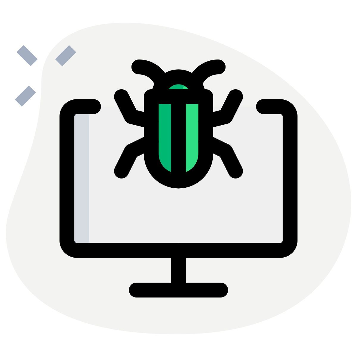 bug de computador icon