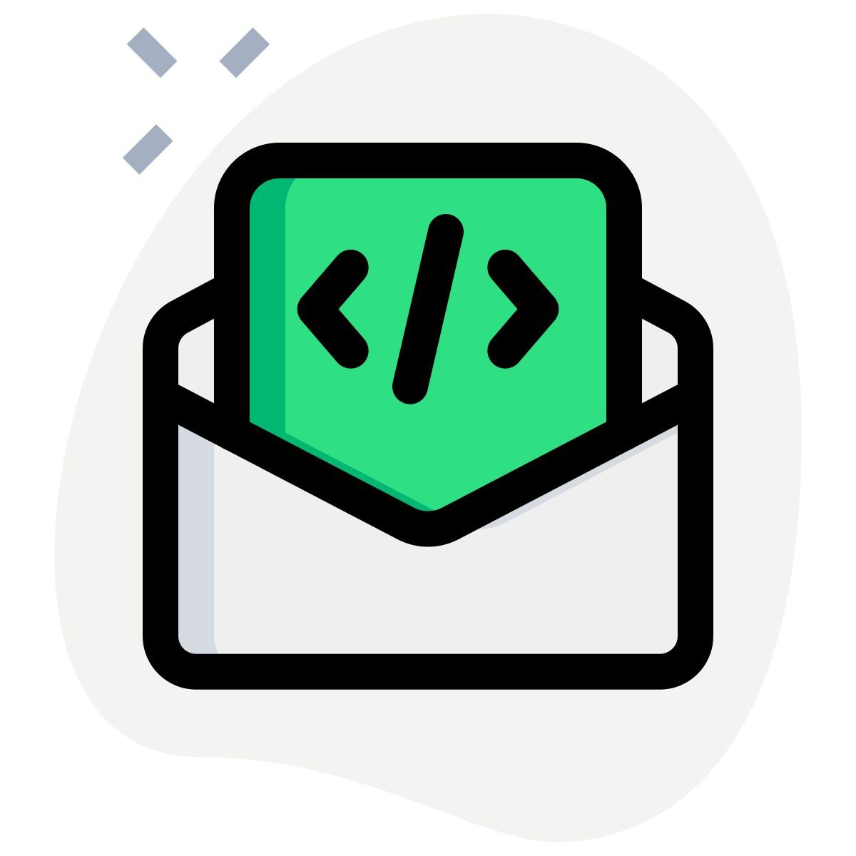 coding email icon