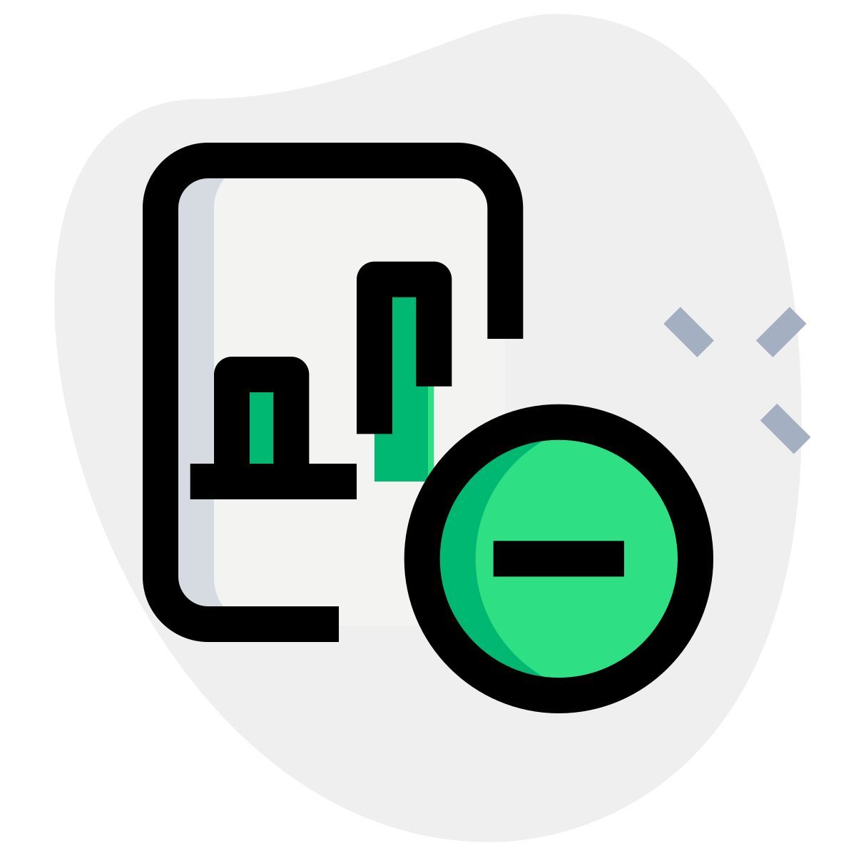 supprimer le rapport icon